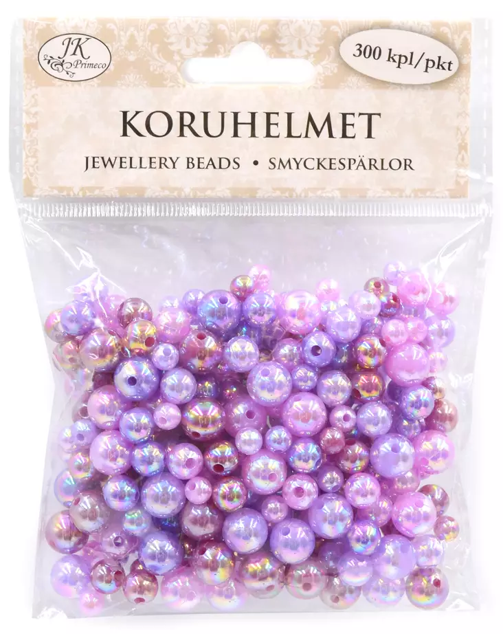 Koruhelmet lila 300kpl - Tee-se-itse DIY - 6417715171026 - 2