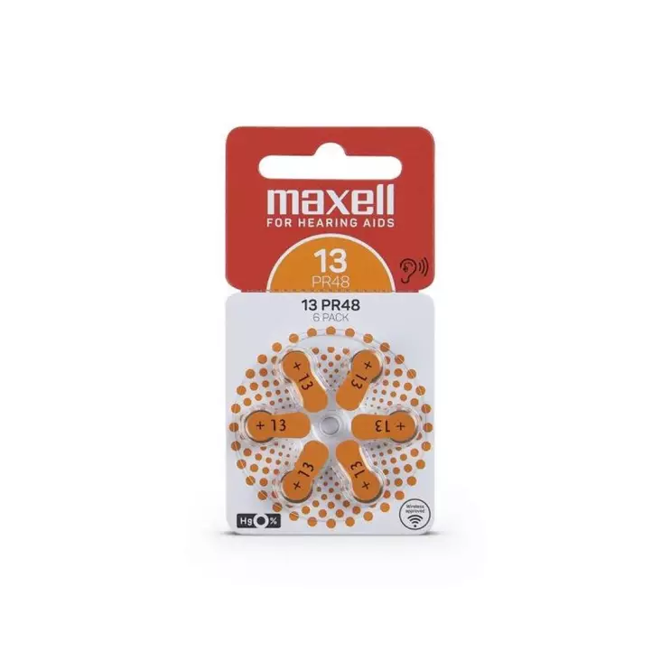 KUULOKOJEPARISTO 13 6-PACK - Kuulokojeen paristot - 4043752443226 - 1