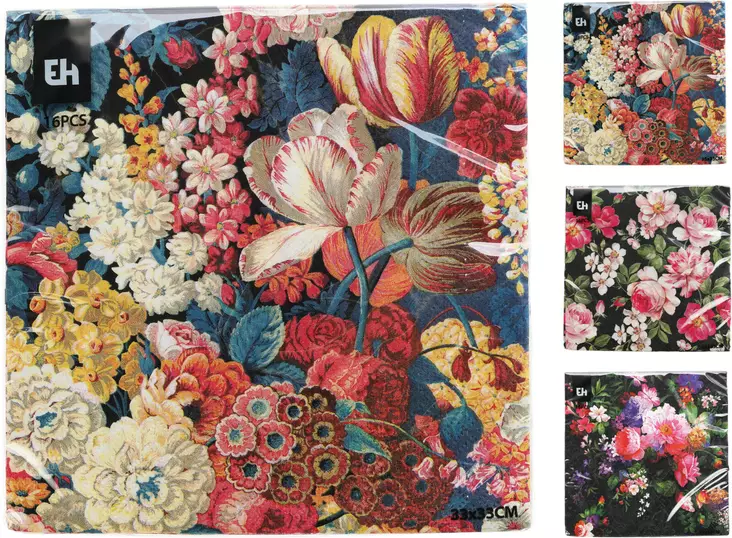 Lautasliina 33X33 cm kesä - Lautasliinat - 8721037422666 - 1