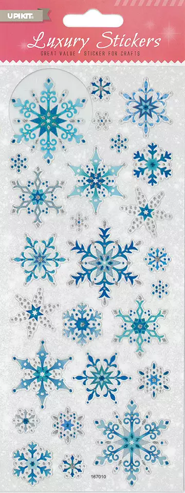 Luksustarra Lumihiutale - Joulukorttiaskartelu - 6417715027866 - 1