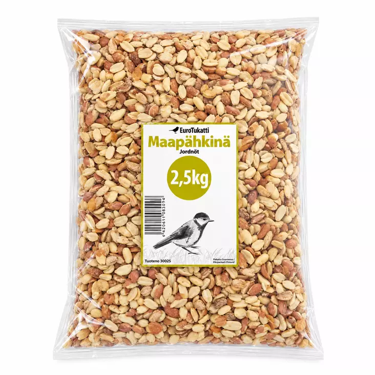 Maapähkinä linnuille 2,5 kg - Pähkinät - 6420614089996 - 1