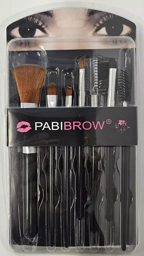 MEIKKISIVELLIN SETTI 7KPL - Kosmetiikkatarvikkeet - 6438159393836 - 1