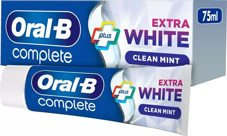 ORAL-B EXTRA WHITE HAMMASTAHNA 75ML - Suunhoito, hammastahnat ja -harjat - 5410076926046 - 1
