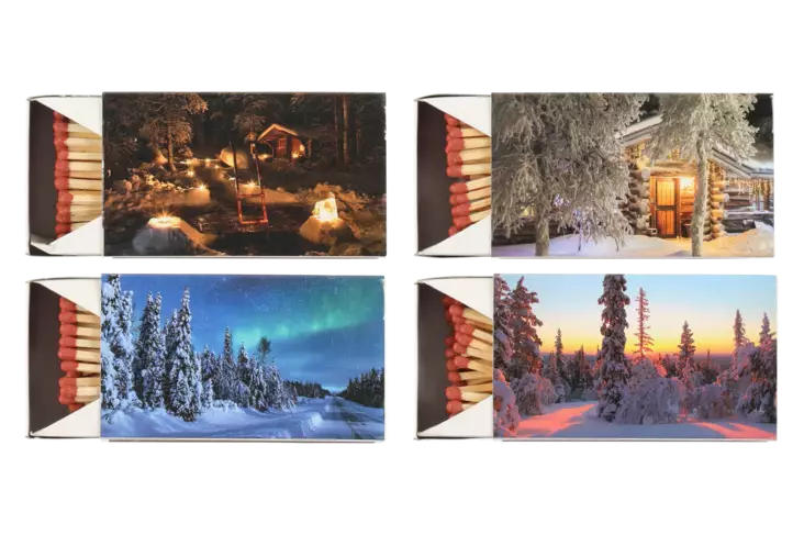 Polar Tulitikku 40 kpl talviaihe - Sytytystarvikkeet - 6410416376776 - 1