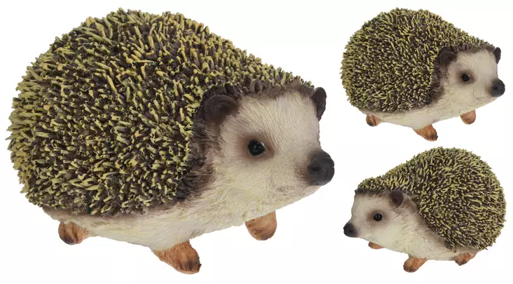 Puutarhakoriste Siili 145 x 95 x 80 mm - Koriste-esineet - 8719202081206 - 1