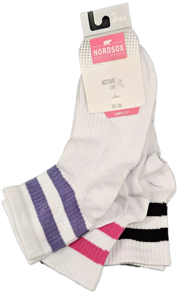 PUUVILLA RETRO SUKAT 3 PAR/PKT 39-41 - Naisten sukat - 6438159914246 - 1