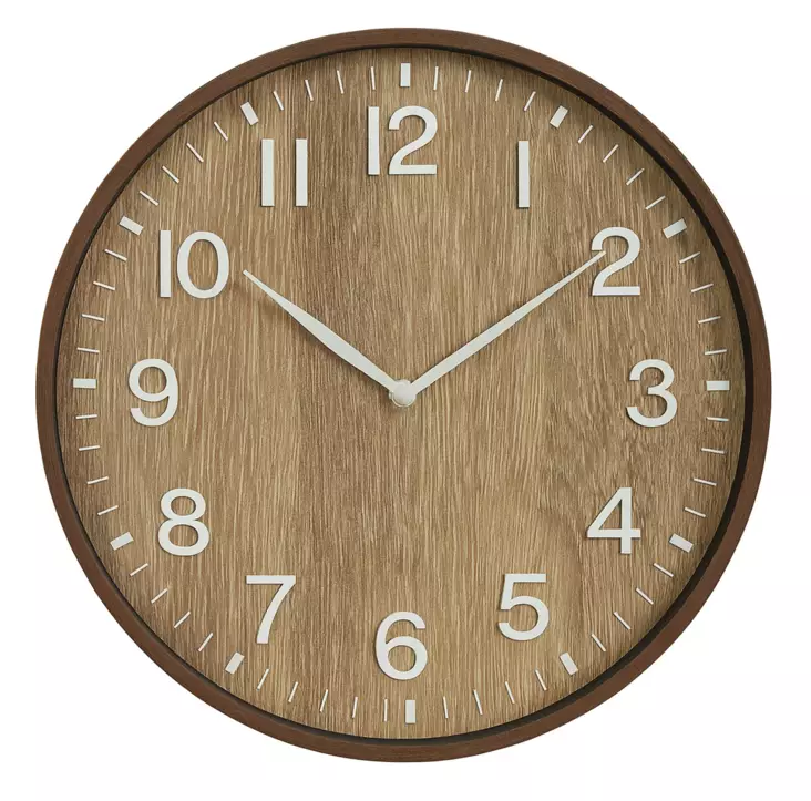Seinäkelloä Puukuosi 50cm - Seinä- ja pöytäkellot - 6438506011826 - 1
