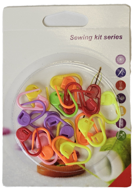 SILMUKKAMERKIT 20 kpl 2,2 cm - Käsityötarvikkeet - 6438159386746 - 1