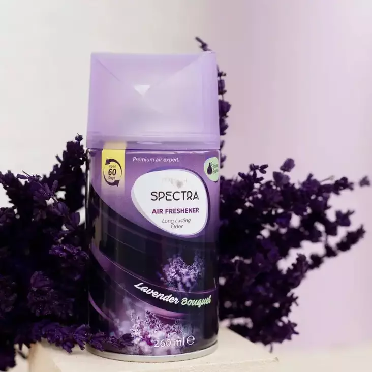 SPECTRA ILMANRAIKASTAJA LAVENDER 260ML - Ilmanraikastimet - 8697405604326 - 1