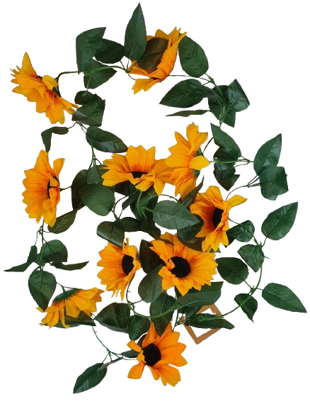 TEKOKUKKAKÖYNNÖS 240 cm - Tekokukat ja -kasvit - 6438159384766 - 1