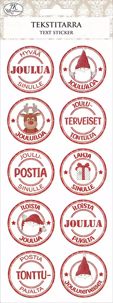 Tekstitarra Joululeimasin - Joulukorttiaskartelu - 6417715127016 - 1