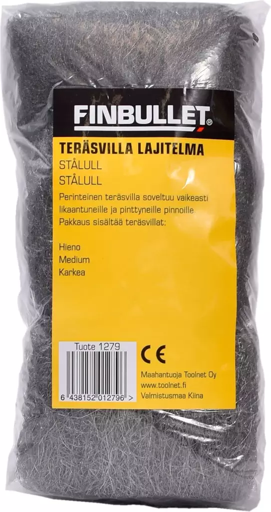 Teräsvillalajitelma 12 kpl - Hiomatarvkkeet - 6438152012796 - 1