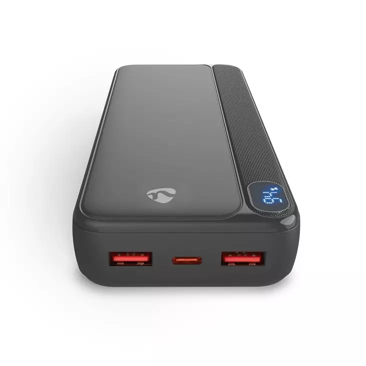Nedis virtapankki 20000 mAh 20 W, PD3.0, 3 lähtöä - Langattomat kaiuttimet - 5412810470716 - 1