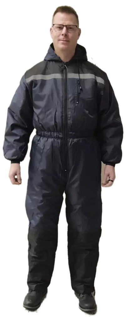 Kuvan Henkil=C3=B6 on 188cm pitk=C3=A4 ja normaalivartaloinen - Pilkkihaalarit - 0000000007026 - 1