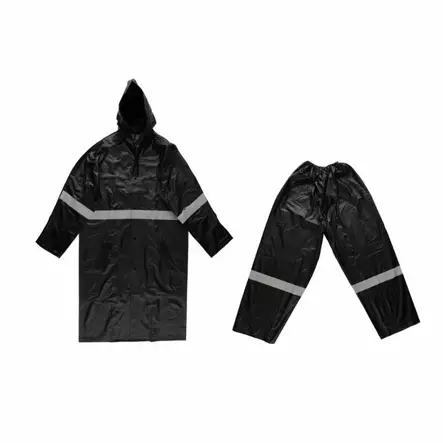 Acces Sadepuku musta L/XL - Naisten sadetakit - 6410413350687 - 1