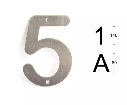 NUMERO 5 - Talonnumerot ja talokirjaimet - 7317900060397 - 2