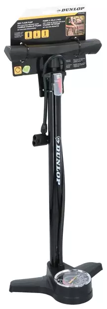 Dunlop Jalkapumppu mittarilla - Pyörän huoltotarvikkeet - 8711252170497 - 1
