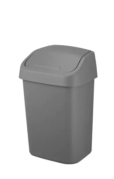 HEILURIROSKIS 25 L Kivenharmaa - Jätteiden lajittelu - 6411763280327 - 1