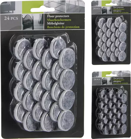 Huopatarrat 24 kpl - Huopatassut ja lattiansuojukset - 8721037551137 - 1