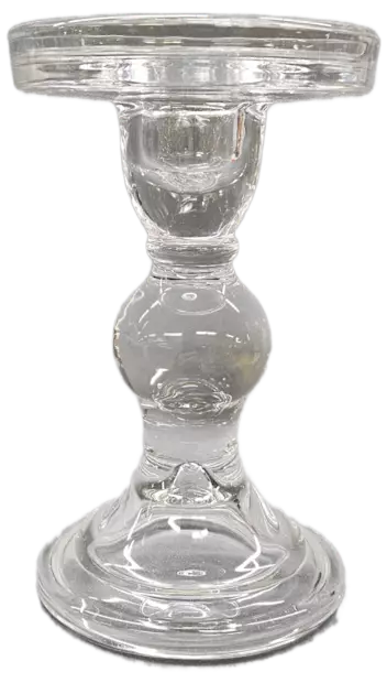 KYNTTILÄNJALKA 13,2 cm LASIA - Kynttilänjalat ja tuikkukipot - 6438159368087 - 1