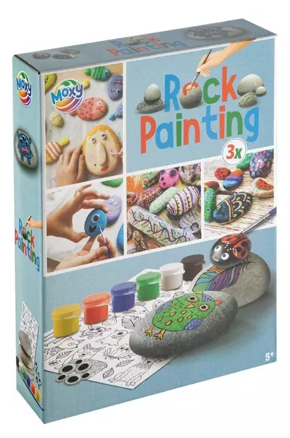 Moxy Kivien maalaussetti - Tee-se-itse DIY - 8715427076317 - 1