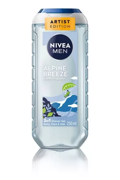 NIVEA Suihkusaippua 250ml Alpine Breeze - Miesten saippuat ja suihkugeelit - 4006000158747 - 1
