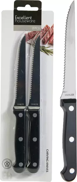 Pihviveitset 2 kpl - Ruokailuvälineet ja -setit - 8720573172547 - 1
