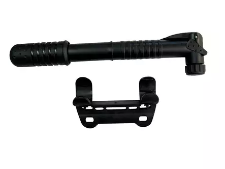 Pyöränpumppu mini + teline 2,2x23cm - Pyöräilyvarusteet ja -lukot - 6438159011587 - 1