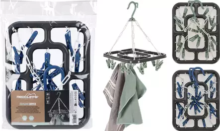 Ripustettava Kuivausteline 18 PEGS - Pyykinkuivaustelineet - 8720573905107 - 1