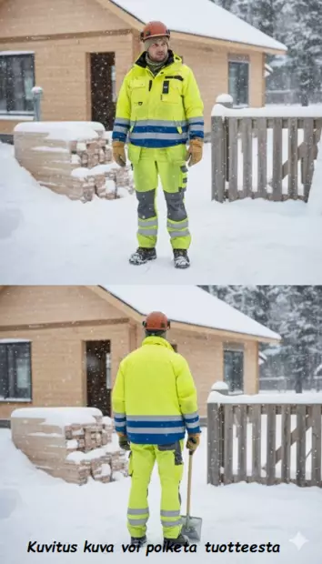 TALVITYÖTAKKI HUOMIO 58 - Työvaatteet - 6420615183747 - 2