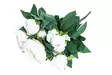 4Living Pioni kimppu valkoinen 50 cm - Tekokukat ja -kasvit - 6410412182197 - 1