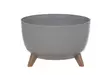 4Living Ruukku Roma ECO jalallinen 40 cm vaaleanharmaa - Kukkaruukut ja -amppelit - 6410416124377 - 1