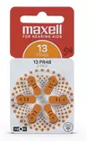 Maxell 13 Hearing Aid 6-pack - Kuulokojeen paristot - 4043752334517 - 1