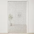 Oviverho Helmillä 90x175cm Värilajitelma - Verhot - 6438506026417 - 2
