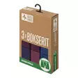 Joustava Puuvilla Boxeri X3 M - Miesten alushousut - 7029340145687 - 1