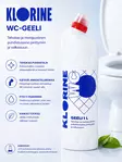 Klorine WC-Geeli 1 L - WC:n puhdistus ja putkenavaajat - 6419642801007 - 1