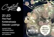 VALOSARJA PINK PEARL 20 LED - Sisävalosarjat ja valonauhat - 6438159388337 - 1
