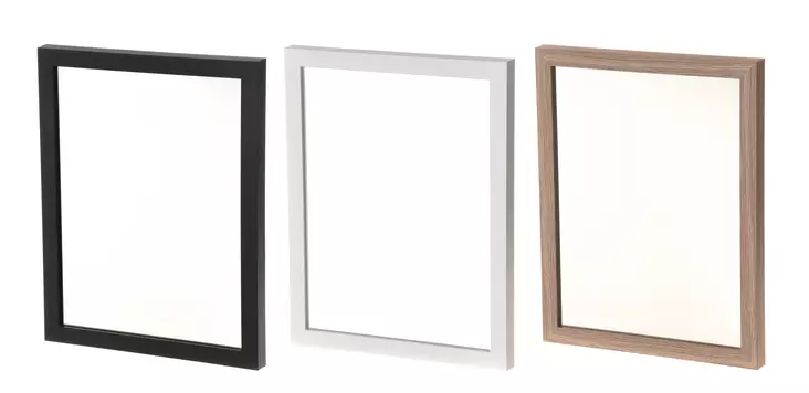 4Living Peili Berlin 30x40 cm valkoinen - Peilit - 6410413261167 - 1