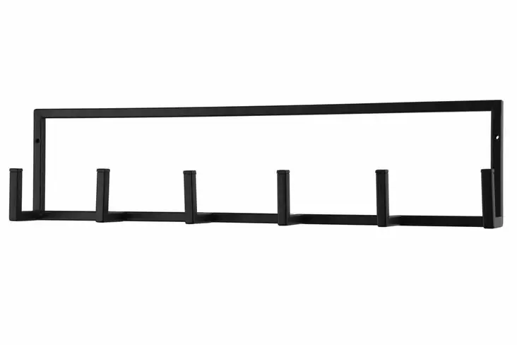 4Living Seinänaulakko 6 koukkua - Vaatteiden säilyttäminen - 6410413260207 - 1