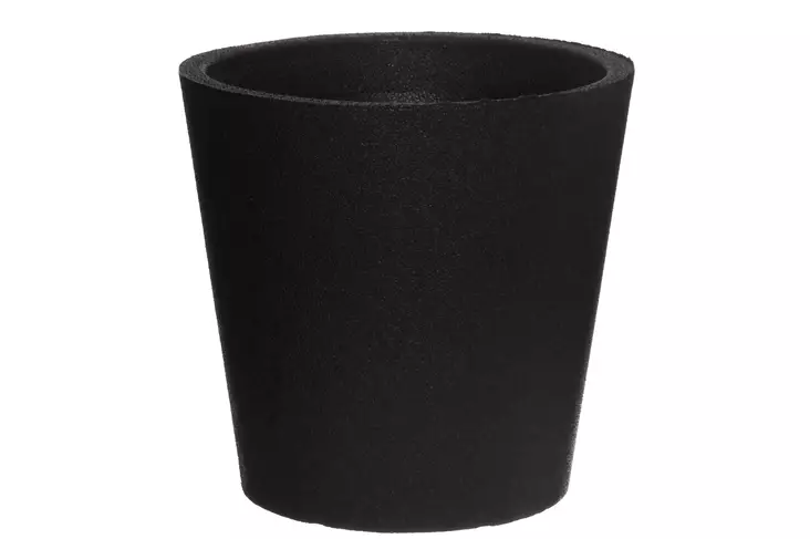 4Living Termoruukku Piccolo 39 cm musta - Kukkaruukut ja -amppelit - 6410412763907 - 1