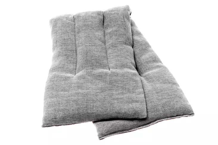 4Living Vehnätyyny pellavapäällinen harmaa - Vartalonhoito - 6410412886637 - 1