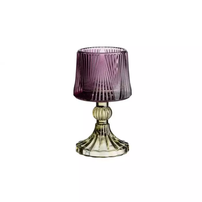4Living Kynttiläkuppi Noor violet/vihreä - Kynttilälyhdyt - 6410416586007 - 1