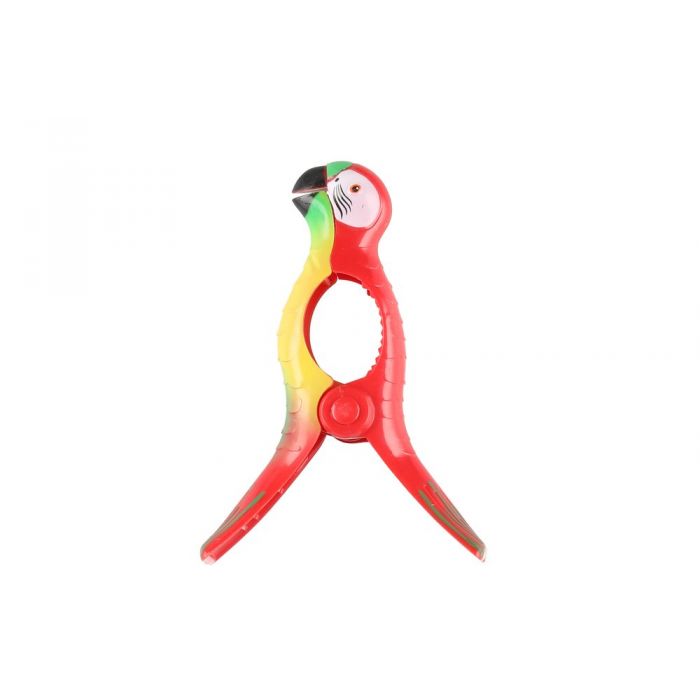 Acces Rantapyyhe Klipsi papukaija - Pyykkinarut ja pyykkipojat - 6410416145747 - 1