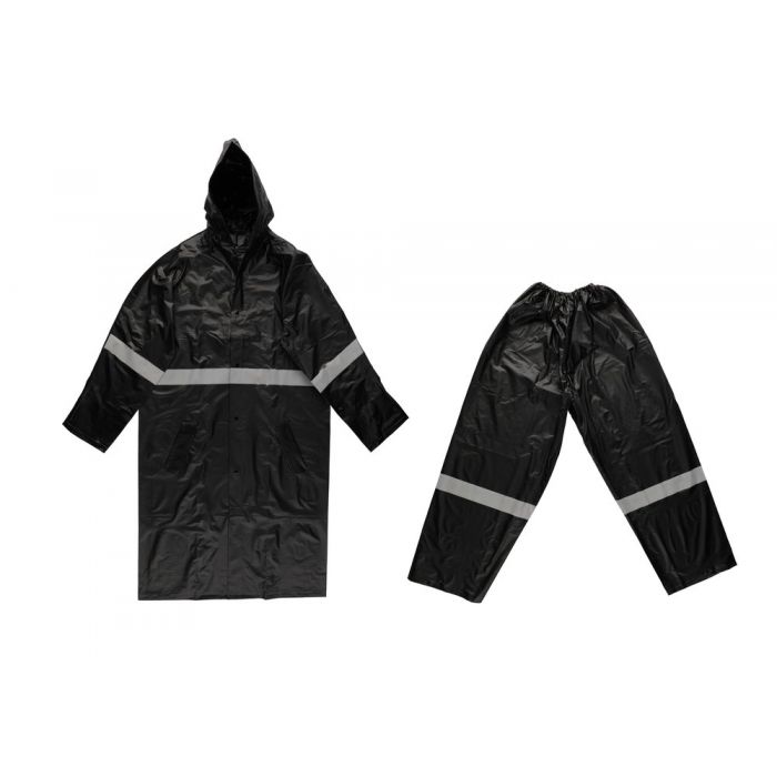 Acces Sadepuku musta L/XL - Naisten sadetakit - 6410413350687 - 1