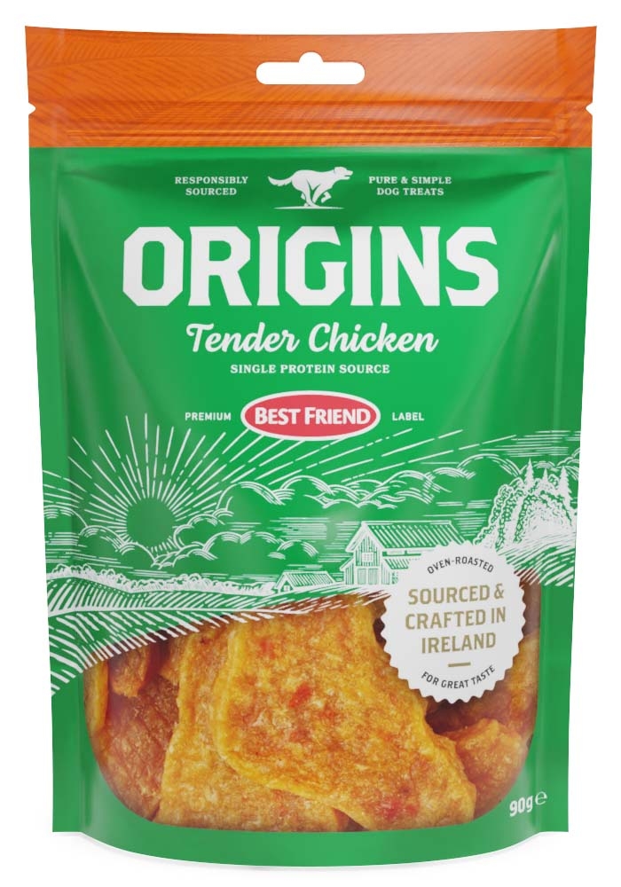 Best Friend Origins Tender chicken makupala 90 g - Koiran makupalat - 5700551170867 - 1