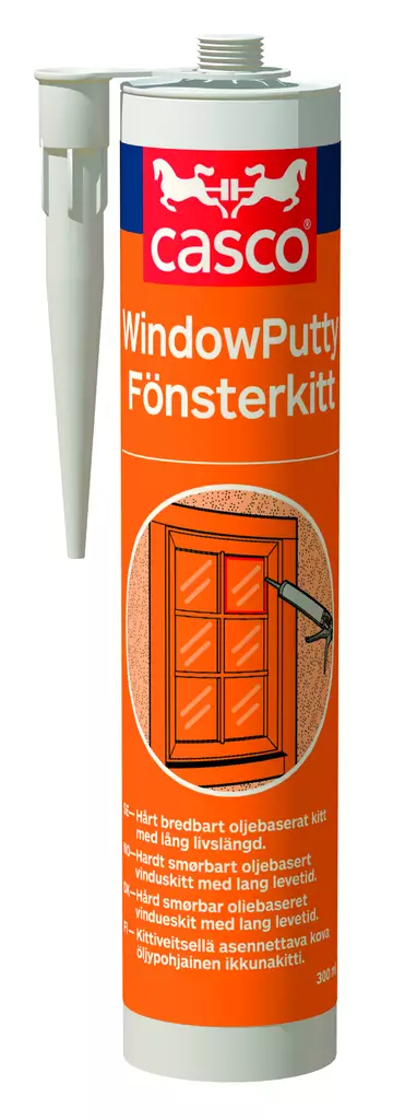 CASCO IKKUNAKITTI 300ml - Kiinnitys- ja liimamassat - 7311980100707 - 1