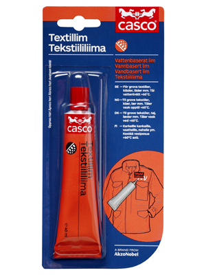 CASCO TEKSTIILILIIMA 40ML - Liimat ja erikoisliimat - 7311980114957 - 1