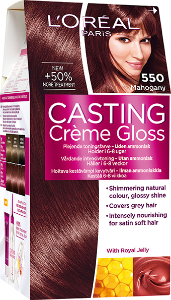 CASTING CREME GLOSS 550 MAHOGANY - Hiusvärit - 3600520986487 - 1