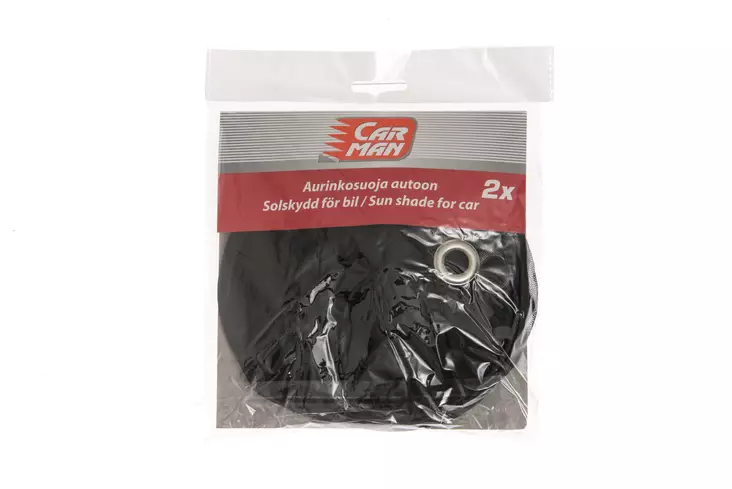 Carman Aurinkosuoja autoon musta 2 kpl - Aurinkosuojat - 6410412093387 - 1