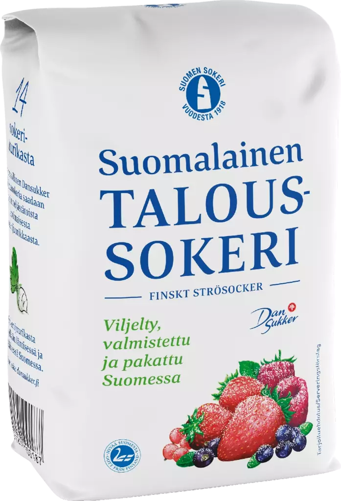 DANSUKKER TALOUSSOKERI 1KG - Mausteet ja makeutus - 5701259100187 - 1